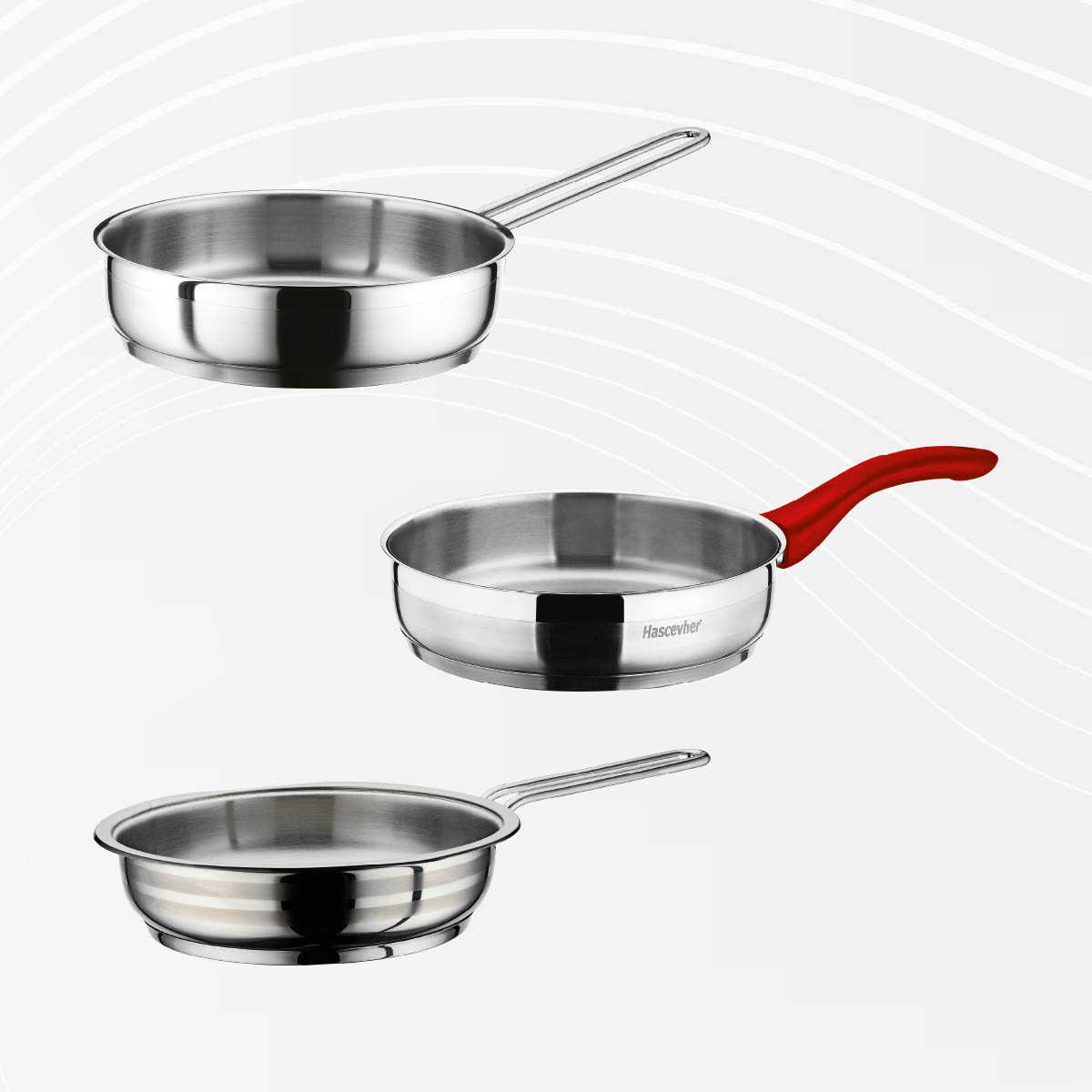 Hascevher Gastro 18x06 cm Kapaksız Tava